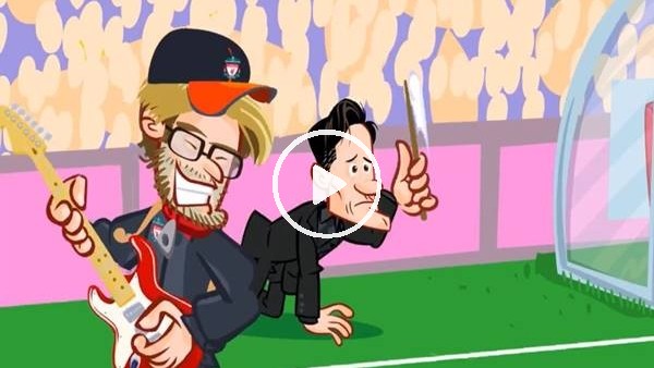 Bayern Münih - Liverpool maçı animasyon film oldu