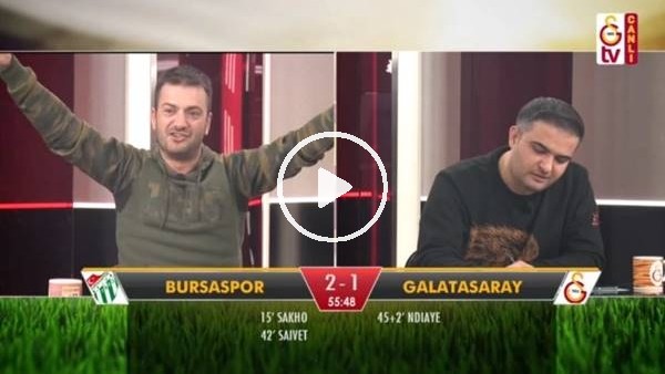 Diagne'nin penaltı golünde GS TV spikerleri