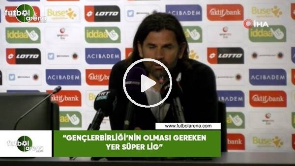 İbrahim Üzülmez: "Gençlerbirliği'nin olması gereken yer Süper Lig"