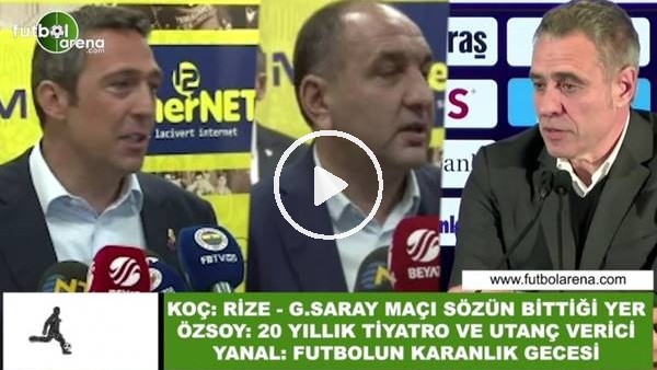 Fenerbahçe cephesinden tepki: "Rize'de yaşananlar utanç gecesi!"