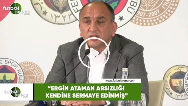 Semih Özsoy: "Ergin Ataman arsızlığı kendine sermaye edinmiş"