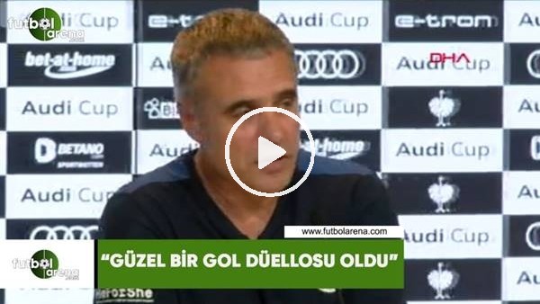 Ersun Yanal: "Güzel bir gol düellosu oldu"
