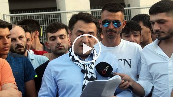 Beşiktaş taraftarından yönetime tepki