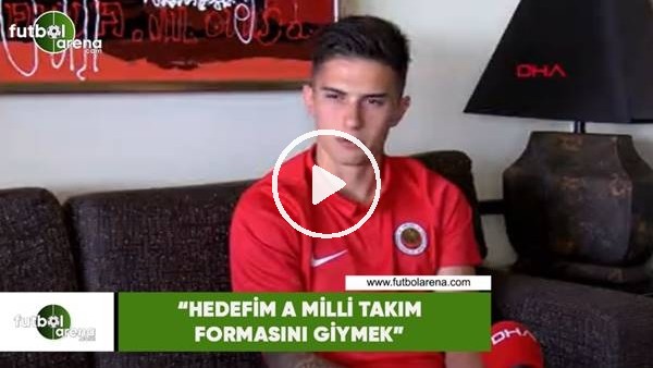 Gençlerbirliği'nin genç yeteneği Berat Ayberk Özdemir: "Hedefim A Milli Takım formasını giymek"