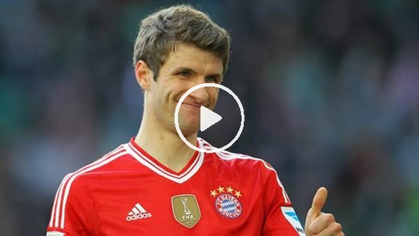 Thomas Müller'in kariyerinde attığı en kolay gol