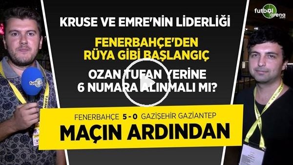 Fenerbahçe 5-0 Gazişehir Gaziantep Maçı Analizi; Vedat Muriqi, Emre Belözoğlu, Max Kruse