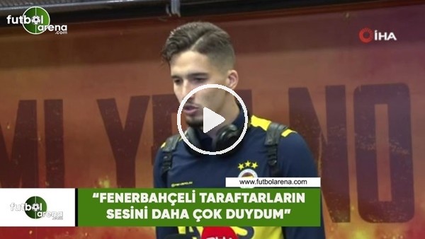 Altay Bayındır: "Fenerbahçe taraftarlarının sesini daha çok duydum"