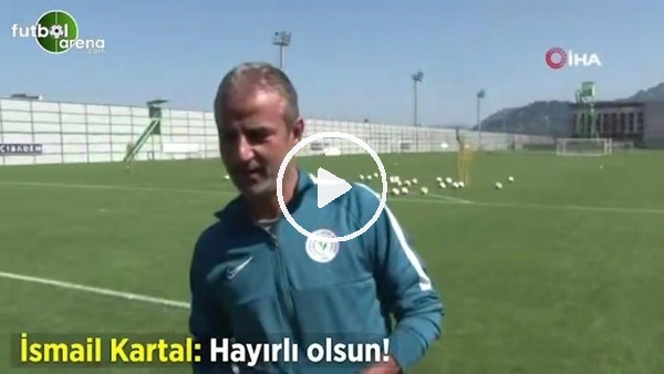Gazeteciden İsmail Kartal'a: "Hocam sanki Gazişehir maçında 3 puan alacakmış gibi yürüyüş yaptınız"