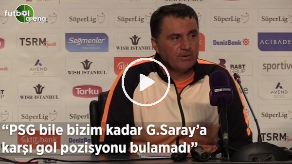 Mustafa Kaplan: "PSG bile bizim kadar Galatasaray'a karşı gol pozisyonu bulamadı"