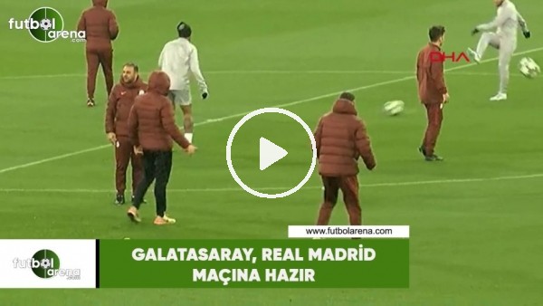 Galatasaray, Real Madrid maçına hazır