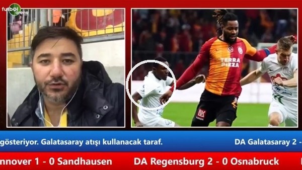 Galatasaray - Çaykur Rizespor maçının ilk yarısından notlar