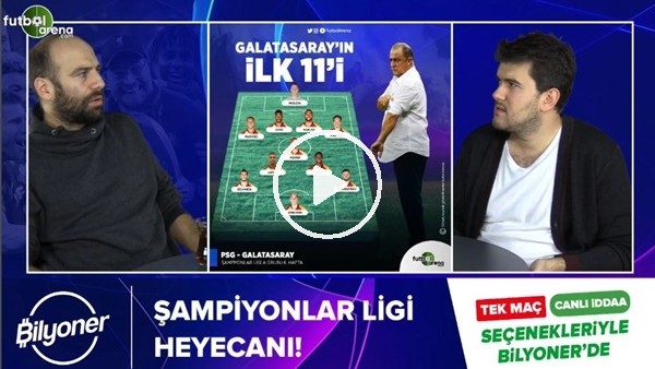 PSG - Galatasaray maçının heyeanı Bilyoner'de!