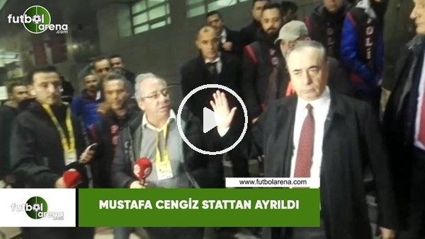 Mustafa Cengiz stattan ayrıldı