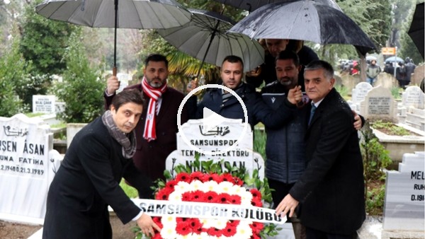 Samsunspor, 31 yıl önceki kazada vefat eden teknik adam ve futbolcuları andı