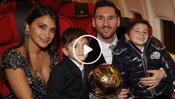 Messi ve çoocuklarını keyifli anları