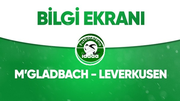M'Gladbach - Leverkusen Bilgi Ekranı (23 Mayıs 2020)