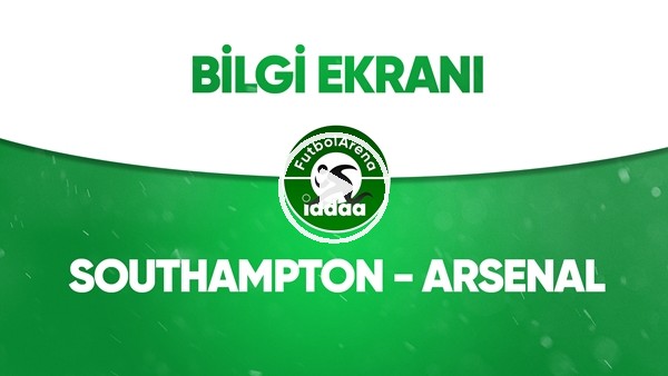 Southampton - Arsenal Bilgi Ekranı (25 Haziran 2020)