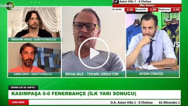 Kasımpaşa - Fenerbahçe Maçının İlk Yarısından Notlar | Kim, Nasıl oynadı?
