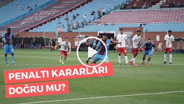 Trabzonspor - Antalyaspor Maçındaki Penaltı Kararları Doğru Mu? Emre Eren Ve Aydın Cingöz Yorumladı