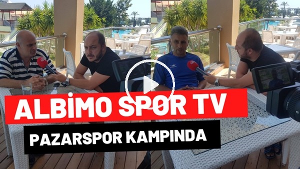 Albimo Spor TV Pazarspor Kampında | Mustafa Taşkın Ve Şevki Tonyalı'dan Final Öncesi Açıklamalar