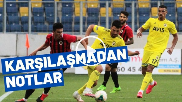 Gençlerbirliği - Fenerbahçe Maçından Notlar | Emre Eren'den Fenerbahçeli Futbolcara Sert Eleştiri