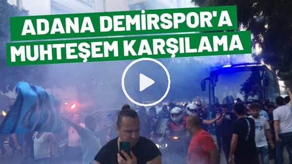 Adana Demirspor Kafilesi Stada Geldi | Coşkulu Karşılama