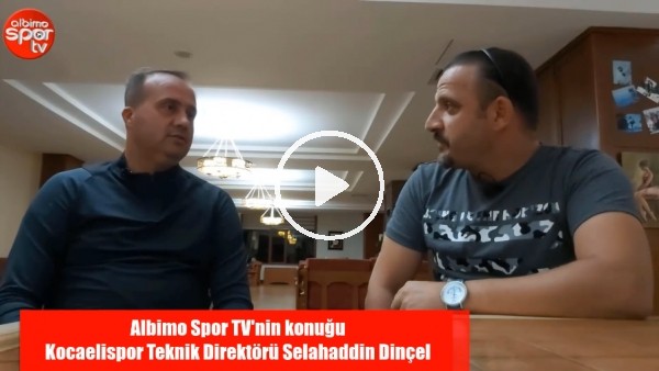 Kocaelispor Teknik Direktörü Selahaddin Dinçel: "Burak Süleyman, Göztepe'de İnşallah Başarılı Olur"
