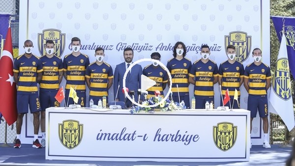 Ankaragücü, 9 transfer için imza töreni düzenledi