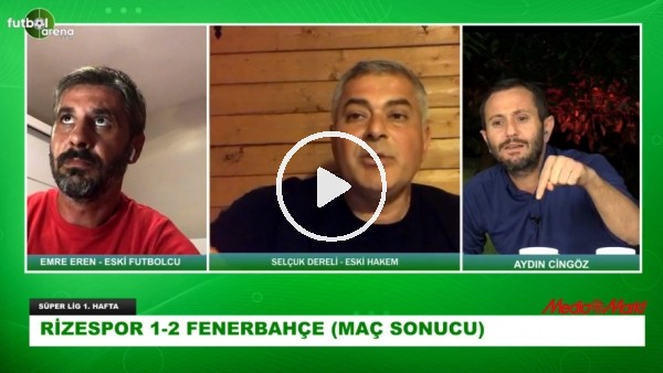 Rizespor - Fenerbahçe Maçında Enner Valencia'nın Pozisyonu Penaltı Mı? Selçuk Dereli Yorumladı