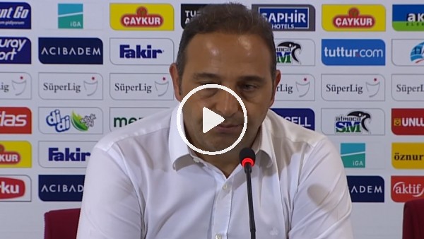 Fuat Çapa: "Deplasmanda 3 gol atıp mağlup olmak üzücü"