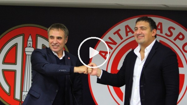 Ersun Yanal: "Güçlü bir Antalyaspor yaratmak ne büyük hedefimiz"
