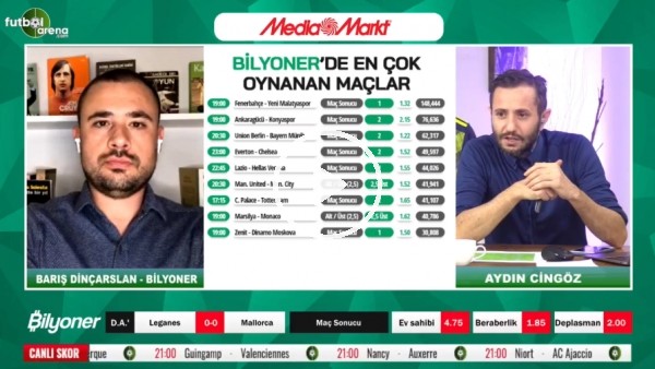 Barış Dinçarslan, Fenerbahçe - Yeni Malatyaspor maçı için tahmini yaptı