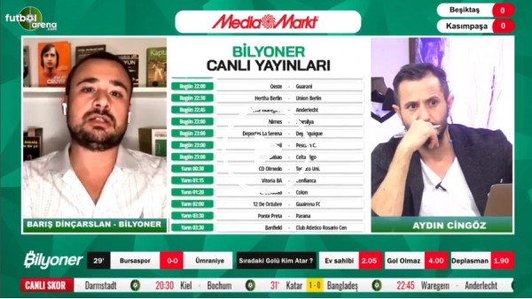 Barış Dinçarslan, Beşiktaş - Kasımpaşa maçı için tahminini yaptı