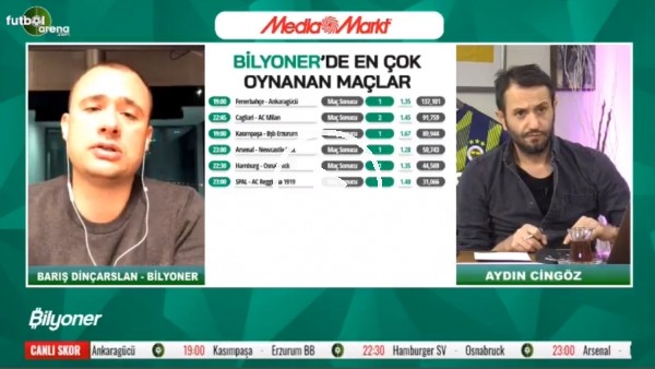 Barış Dinçarslan, Fenerbahçe - Ankaragücü maçı için tahminini yaptı