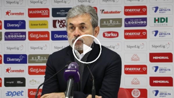 Aykut Kocaman: "Tek tesellimiz gol yemeden maçı bitirmek oldu"