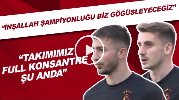 Kerem Aktürkoğlu ve Halil Dervişoğlu'nun Yeni Malatyaspor maçı öncesi açıklamaları