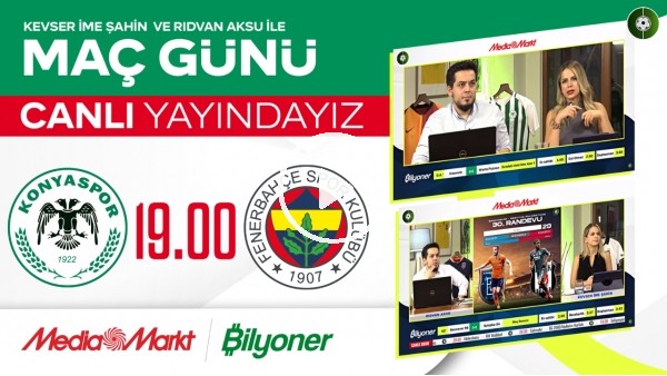 MAÇ GÜNÜ | Konyaspor - Fenerbahçe
