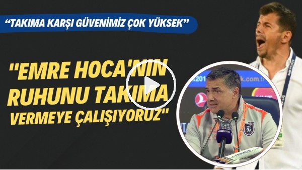 Erdinç Sözer: "Emre Belözoğlu'nun ruhunu takıma vermeye çalışıyoruz"