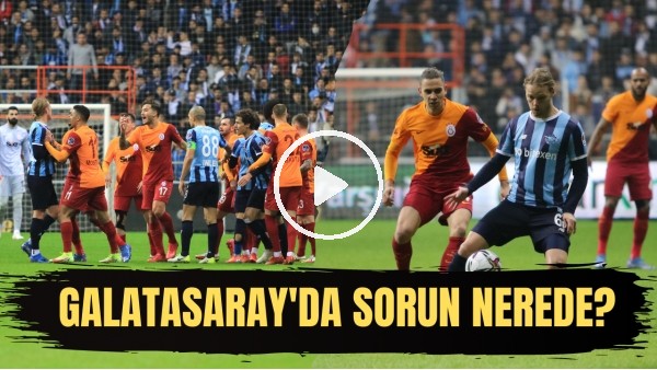 Galatasaraylı futbolculara ve teknik heyete sert eleştiriler! Sizce sorun nerede?