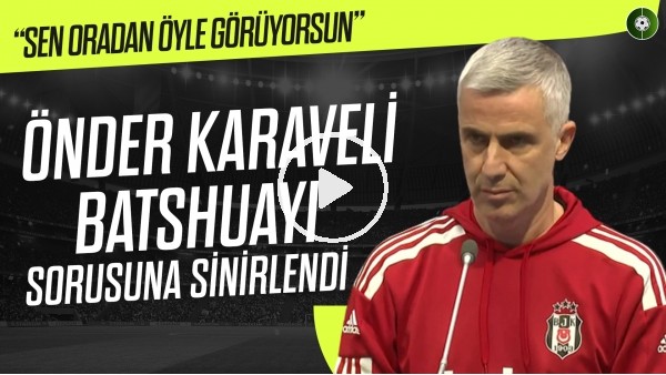 Önder Karaveli'yi Antalyaspor Maçı Sonrası Sinirlendiren Soru | "Sen Oradan Öyle Görüyorsun"