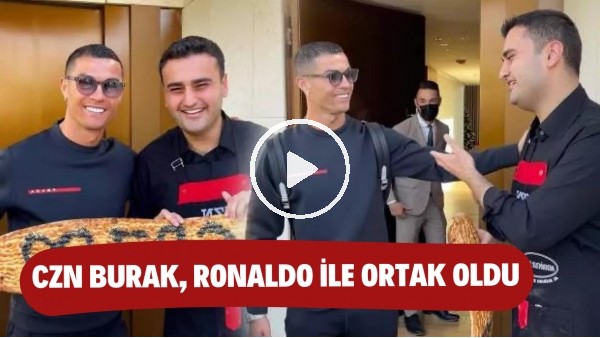 CZN Burak, Cristiano Ronaldo ile Londra'da ortak oldu