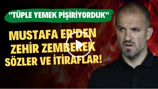 Bursaspor'da Mustafa Er'den zehir zemberek sözler ve itiraflar!