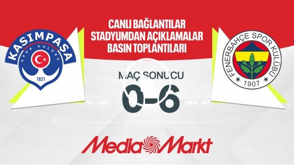 Kasımpaşa 0-6 Fenerbahçe | Maç Sonu Açıklamalar, Emre Mor, Joshua King | Maç Günü