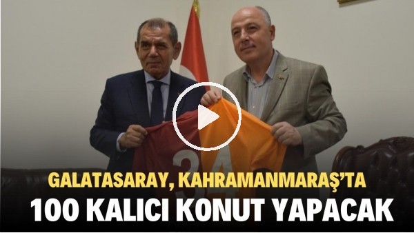 Dursun Özbek: Gelecek yıl Kahramanmaraş'ta hazırlık maçı yapacağız