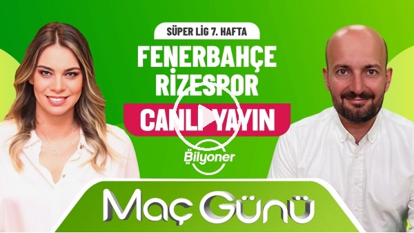 Fenerbahçe - Çaykur Rizespor Maç Günü | Roksan Kunter & Senad Ok | Bilyoner İle Maç Günü
