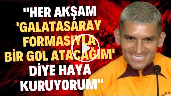 Lucas Torreira: "Her akşam 'Galatasaray formasıyla bir gol atacağım' diye hayal kuruyorum"